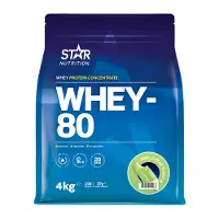 Star Nutrition Whey-80 Myseprotein 4 kg