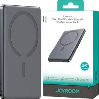 JOYROOM magnetic powerbank JR-PBM08 20W 5000mAh slim (gray) - 5000 mAh