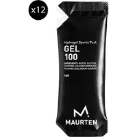 Maurten Gel 100 Boks Med Energigeler Nøytral Smak 40g 12 Enheter