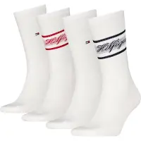 Tommy Hilfiger Giftbox Sport Crewsokker 4 Par