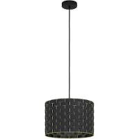 Eglo Marasales pendellampe laget av tekstil, Ø 38 cm
