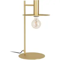 Eglo Bordlampe Escandell i børstet messing