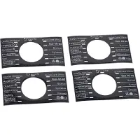 Electrolux skylt program-, knapp bryter-, klebemiddel, DA,NO,FI,SV 140277612051