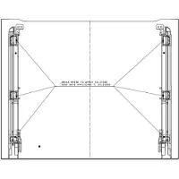 Electrolux Festet dørglass - 594x470mm 140044082794