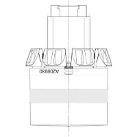 Electrolux knapp bryter-,Funksjoner,svart,10+0 140209930050
