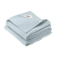 BIBS Stoffklutene - 2-pack - 70x70 cm - Baby Blue - - OneSize - Gulpeklut