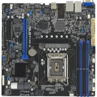Asus P13R-M - Hovedkort - micro ATX - LGA1700-sokkel - C262 Chipset - USB 3.2 Gen 1, USB 3.2 Gen 2 - Gigabit LAN - innbygd grafikk (CPU kreves)