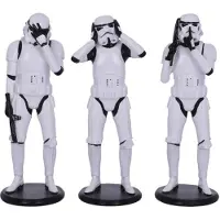 Nemesis Now Stormtrooper Originale Figurer 3pack Tre Vise Stormtroopers 14 Cm
