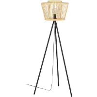 Eglo HYKEHAM gulvlampe E27 H1295 natur