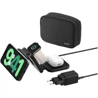Belkin Boostcharge Pro Qi2 15w 3 In 1 Trådløs Lader