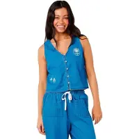 Rip Curl Catalina Island Chambray Kortarmet Skjorte