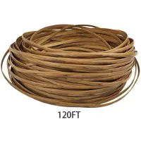 INF Reparasjon av utemøbler i plastrotting – 36.57 m reparasjonssett for plastrotting for restaurering av rotting Brown