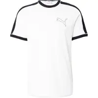 Puma T7 Love Of The Cat Ringer Tee Men, Clothing, White, XL