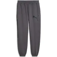 Puma Sport Relaxed Street Graphic Fleece Sweatpants Men, Clothing, Moody Gray, XL