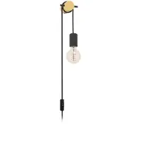 Eglo BUDDON vegglampe E27 sort/tre