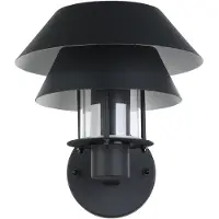 Eglo Utendørs vegglampe Chiappera med dobbel skjerm