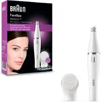 Braun Face SE810 epilator / hårfjerner for ansiktet med rensebørste / ansiktsepilator