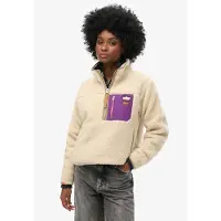 Superdry Vintage Retro Halv Glidelås Genser