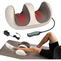 Rebel Fot-/leggsmassasjeapparat Shiatsu med varme, fjernkontroll, ACTIVE