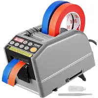 Vevor Zcut-9 Automatisk tapedispenser Elektrisk tapekutter Emballasjemaskin Tapekuttermaskin 6-60 mm tapebredde