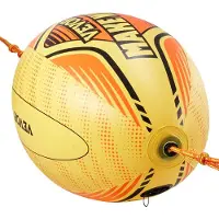 Vevor Boosterball, slepebar rørtau-ytelsesball, fortykkede oppblåsbare boosterballer av PVC for båtliv og vannsport - med tau med høy strekkfasthet og sikkerhetsventil for hastighet