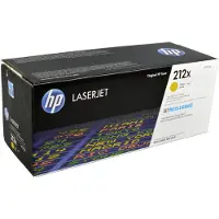 HP 212X - Høy ytelse - gul - original - LaserJet - tonerpatron (W2122X) - for Color LaserJet Enterprise M555, MFP M578; LaserJet Enterprise Flow MF...