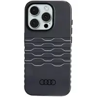 Audi IML MagSafe-etui for iPhone 15 Pro - svart