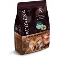Addvena Forsterket Med Supermat Voksen Liten Biff Tørr Hundemat 2.5kg
