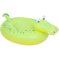 JILONG Oppblåsbar krokodille 145x95x52 cm 35446