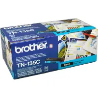 Brother TN135C - Høy ytelse - cyan - original - tonerpatron - for DCP-9042, DCP-9045, HL-4040, HL-4050, HL-4070, MFC-9420, MFC-9440, MFC-9450