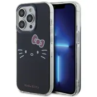 Hello Kitty IML Kitty Face-etui for iPhone 14 Pro - svart