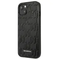 Karl Lagerfeld KLHCP13SMNMP1K iPhone 13 mini 5,4 "hardcase svart / svart Monogram Plaque