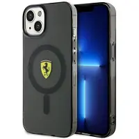 Ferrari FEHMP14SURKK iPhone 14 6,1" svart/svart hardcase Translucent Magsafe
