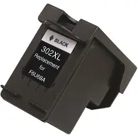 24hShop Blekkpatron HP 302 XL F6U68AE- Svart
