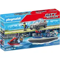 Playmobil Politijakt På Vannet