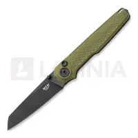 MKM Knives Miura - MagnaCut DSW - Aluminum foldekniv, grønn