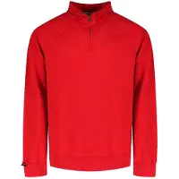 Superdry for man. M2014309A Essential Logo Raglan Henley Sweater red (XL), Casual, Cotton