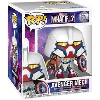 Funko POP! Forundring Hva Om.? Superstor Super-mek Figur 15 Cm