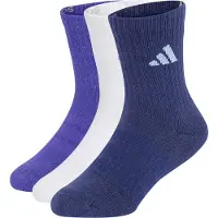 Adidas Sokker - 3-pack - Crew - Lilla/White/Mørkblå - - 28/30 - Sokker