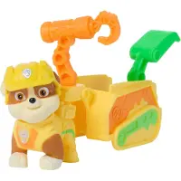 Paw Patrol : Dinofilmen Dino-verktøypakke Rubble - - OneSize - Lekefigur