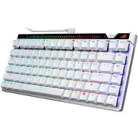 Asus ROG Falchion Ace 75 HE - Gamingtastatur - Uten numpad - Nordisk - Hvit