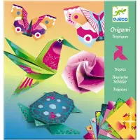 Djeco Origami - Tropene - - OneSize - Kreativt leker