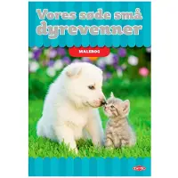 Tactic Malebok - Våre søte små dyrevenner - - OneSize - Malebok