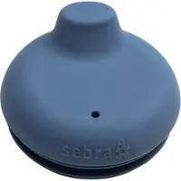 Sebra Silikonlokk - Vintage Blue - - OneSize - Kopp