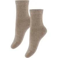 Minymo Ankelsokker - 2-pack - Noos - Sølv Mink Melange - - 23/26 - Sokker