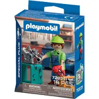 Playmobil SpecialPlus - Mekaniker - 14 Deler - 72031 - - OneSize - Lekefigur