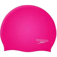 Speedo Badehette - Plain Junior - Silikon - Rosa - - OneSize - Badehette