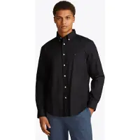 Tommy Hilfiger Tommy Hifiger Popin Skjorte Fex Svart Størrese