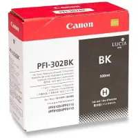 Canon PFI-302 BK Blekkpatron svart