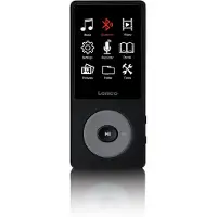 Lenco Xemio-860, MP3-spiller, 8 GB, TFT, 130 g, Sort, Grå, Hodetelefoner